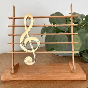Clave de Sol de bronce