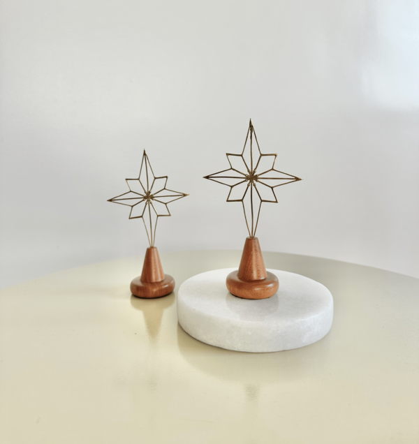 Estrella de Belén de bronce - Image 2