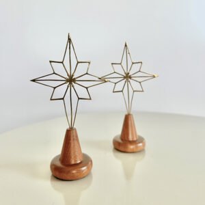 Estrella de Belén de bronce